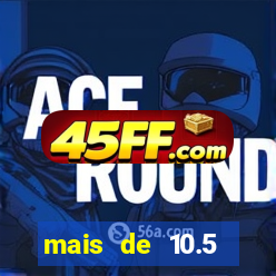 mais de 10.5 escanteios o que significa